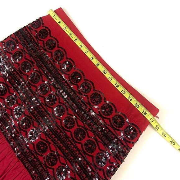 MOULINETTE SOEURS Midi Cotton & Sequins Skirt - Picture 10 of 12